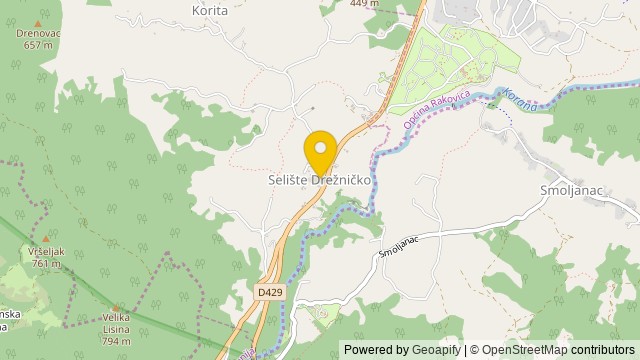 Position: Selište Drežničko, Karlovačka - Maison