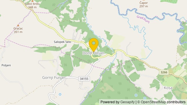 Position: Donji Furjan, Karlovačka - Maison
