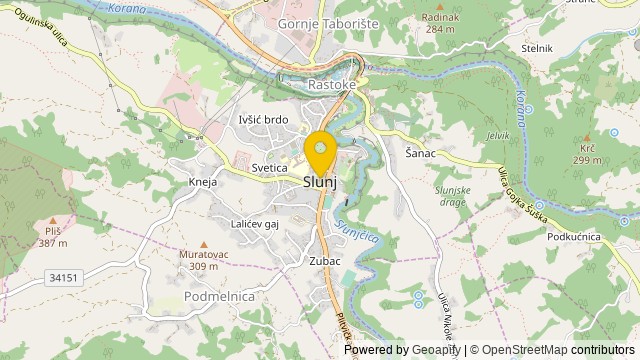 Position: Slunj, Karlovačka - Maison