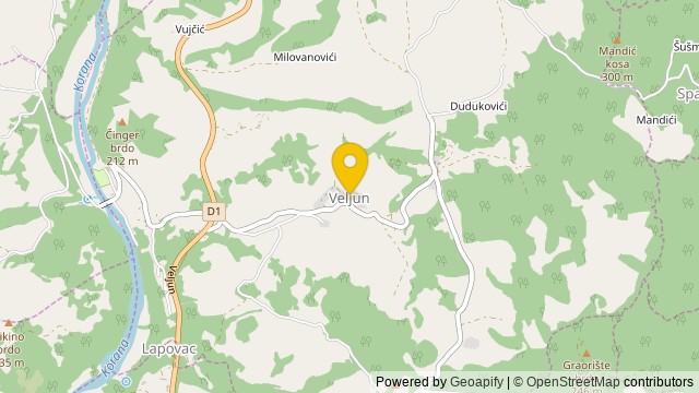 Položaj: Veljun, Karlovačka - Hiša