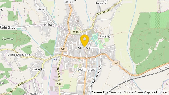 Position: Križevci, Koprivničko-križevačka - Maison
