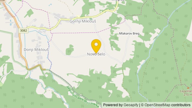 Position: Novo Selo, Splitsko-dalmatinska - Land