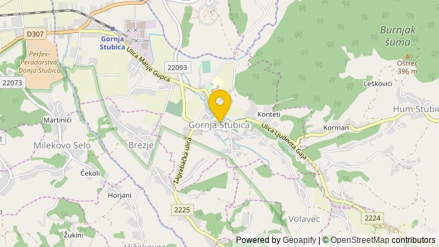 Position: Gornja Stubica, Krapinsko-zagorska - Terrain