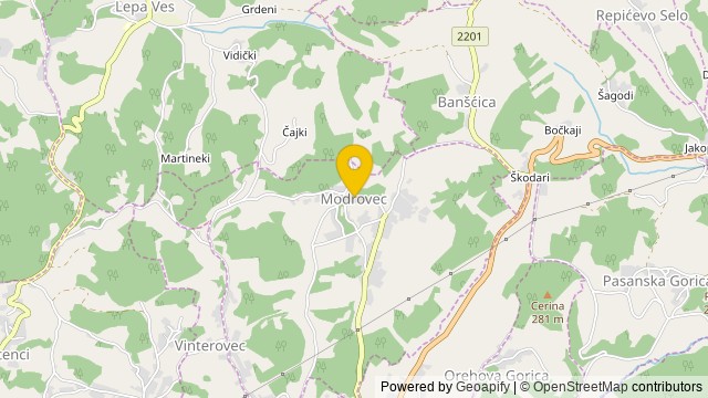 Poloha: Modrovec, Krapinsko-zagorska - Pozemek