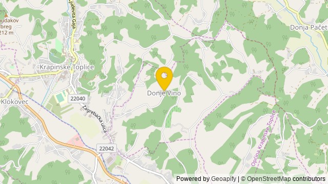 Poloha: Donje Vino, Krapinsko-zagorska - Pozemok