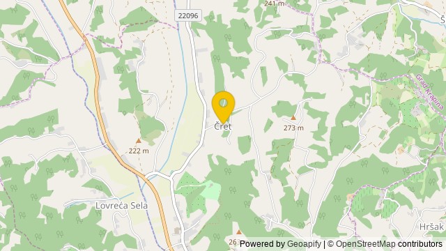 Posizione: čret, Krapinsko-zagorska - Casa