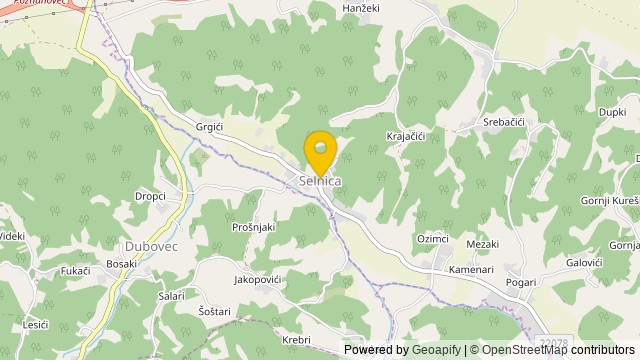 Position: Selnica, Krapinsko-zagorska - Terrain