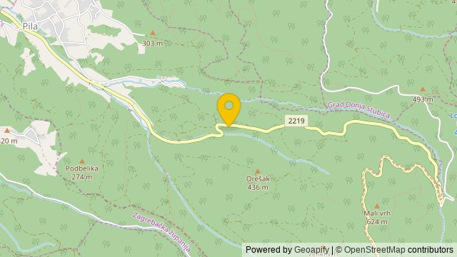 Position: Pila, Krapinsko-zagorska - Terrain