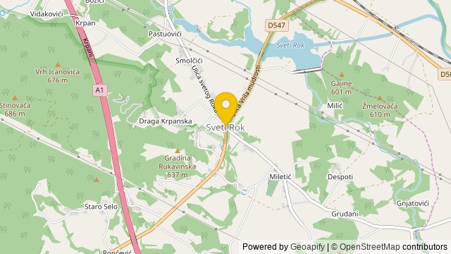 Position: Sveti Rok, Ličko-senjska - Terrain