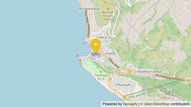 Poloha: Senj, Ličko-senjska - Apartmán
