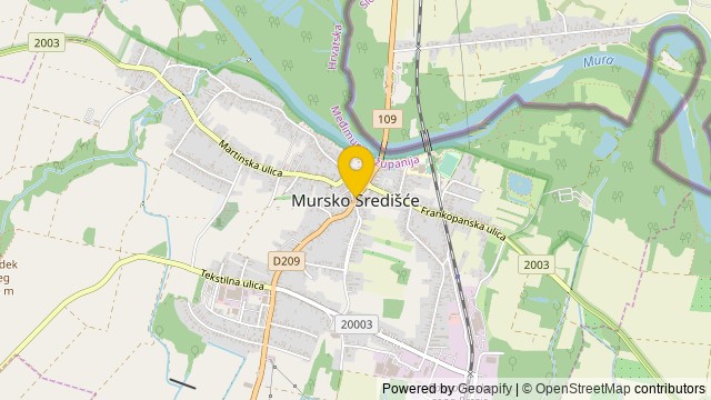 Položaj: Mursko Središće, Međimurska - Parcela
