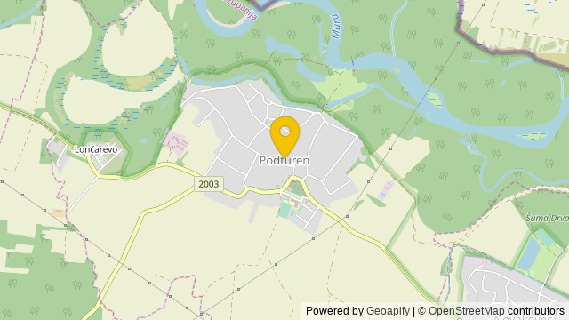 Position: Podturen, Međimurska - Locaux commerciaux