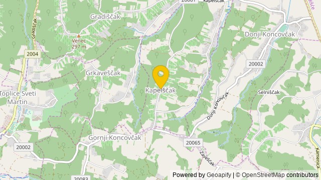 Poloha: Kapelščak, Međimurska - Pozemok