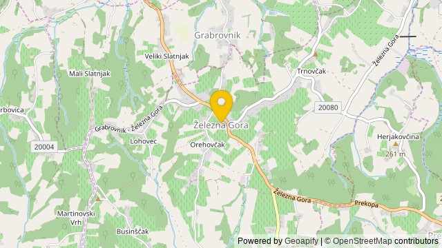 Ort: železna Gora, Međimurska - Grundstück