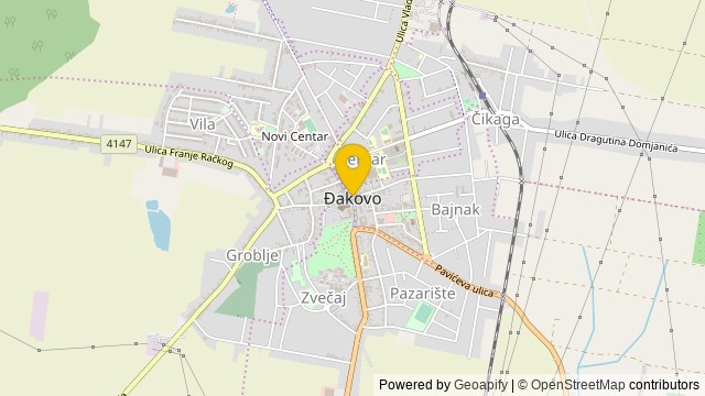Position: đakovo, Osječko-baranjska - Maison