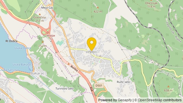 Position: Hreljin, Primorsko-goranska - Terrain