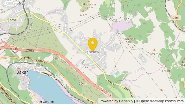 Položaj: Krasica, Primorsko-goranska - Parcela