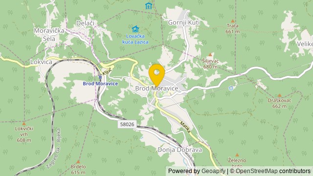 Position: Brod Moravice, Primorsko-goranska - Appartement