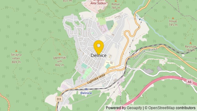 Position: Delnice - House