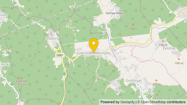 Lokalizacja: Sveti Vid Dobrinjski, Primorsko-goranska - Działka