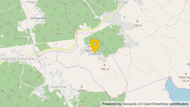 Položaj: žestilac, Primorsko-goranska - Parcela