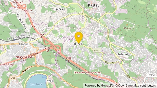 Položaj: Rubeši, Primorsko-goranska - Apartma