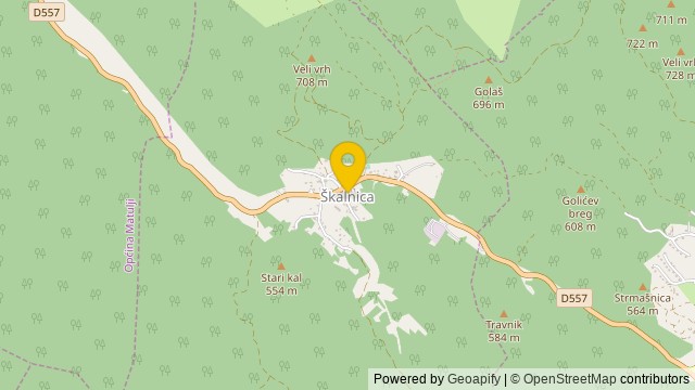 Poloha: škalnica, Primorsko-goranska - Pozemek