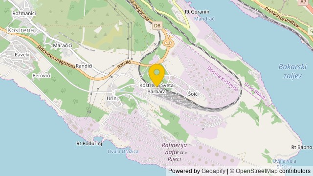 Position: Kostrena Sveta Barbara, Primorsko-goranska - Terrain