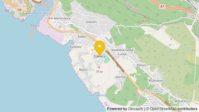 Poloha: žuknica, Primorsko-goranska - Apartmán