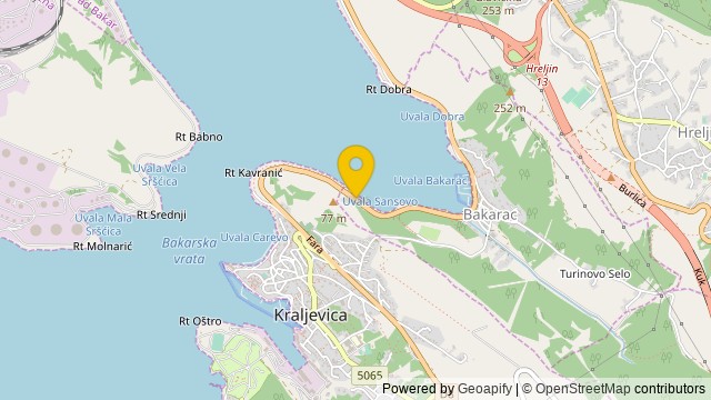 Poloha: Bakarac, Primorsko-goranska - Pozemok