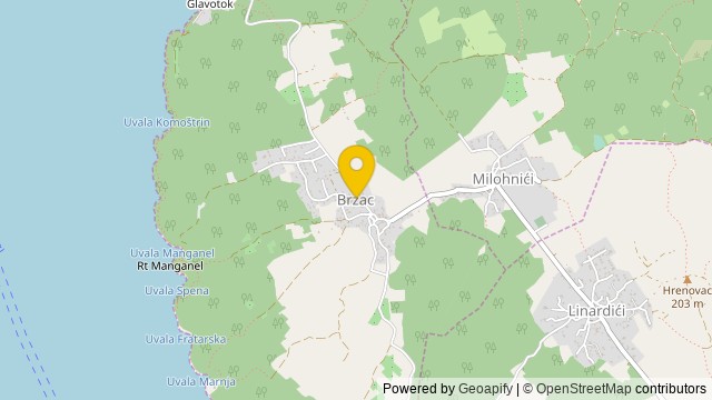 Položaj: Brzac, Primorsko-goranska - Zemljište
