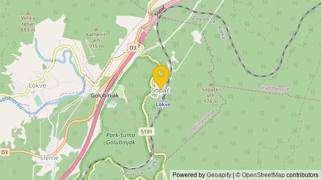 Posizione: Sopač, Primorsko-goranska - Terreno