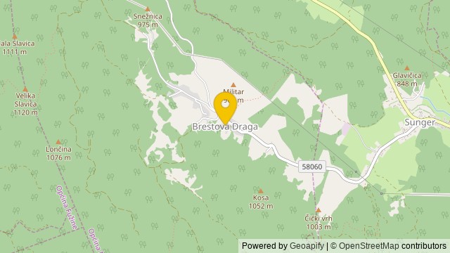 Position: Brestova Draga, Primorsko-goranska - Maison