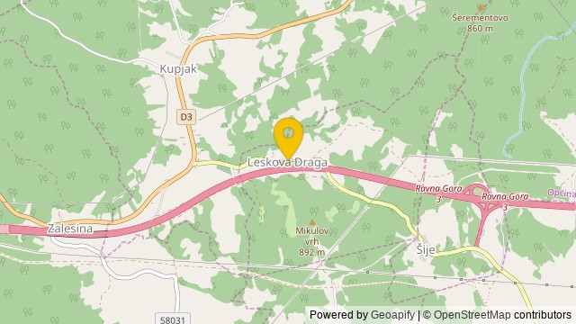 Posizione: Leskova Draga, Primorsko-goranska - Terreno