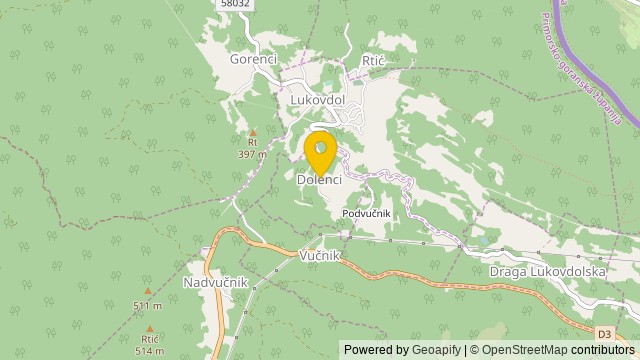 Position: Dolenci, Primorsko-goranska - Maison