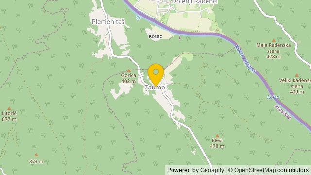 Ort: Zaumol, Primorsko-goranska - Grundstück
