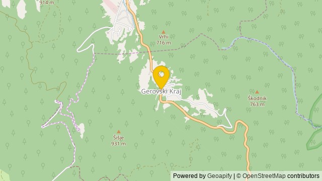 Position: Gerovski Kraj, Primorsko-goranska - Land