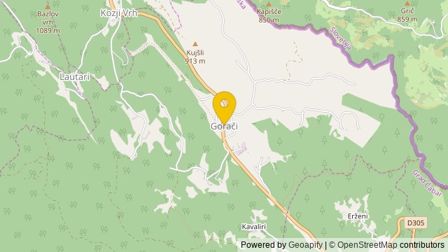 Posizione: Gorači, Primorsko-goranska - Terreno