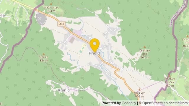 Position: Prezid, Primorsko-goranska - Land
