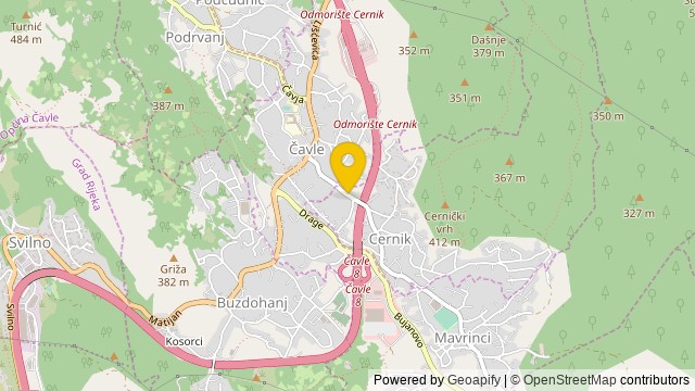 Položaj: Cernik, Primorsko-goranska - Parcela