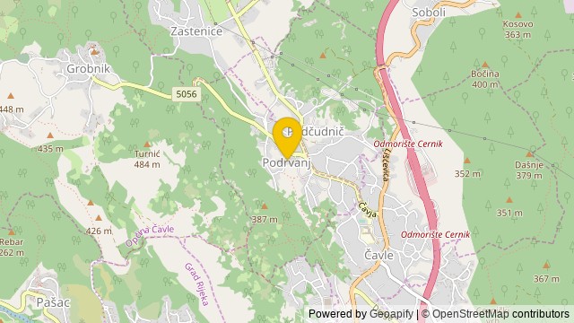 Ort: Podrvanj, Primorsko-goranska - Haus