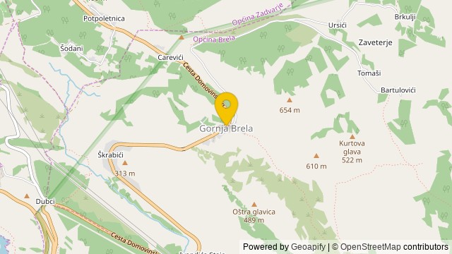 Lokalizacja: Gornja Brela, Splitsko-dalmatinska - Dom