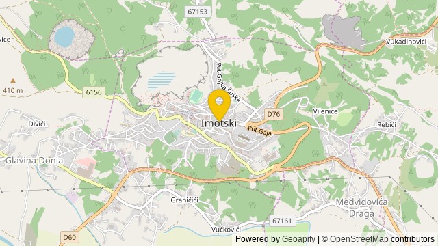 Ort: Imotski, Splitsko-dalmatinska - Haus