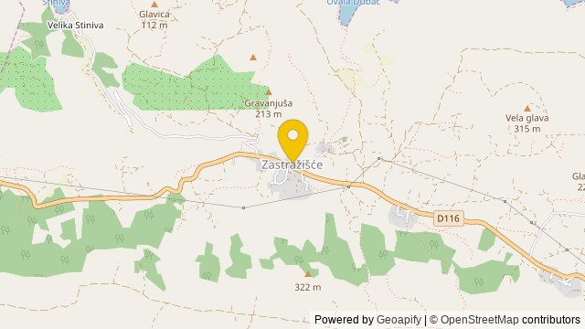Position: Zastražišće, Splitsko-dalmatinska - Land