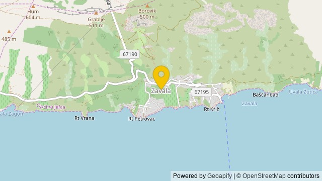 Poloha: Zavala, Splitsko-dalmatinska - Apartmán