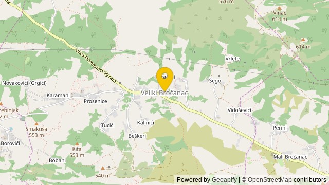 Lokalizacja: Veliki Bročanac, Splitsko-dalmatinska - Dom