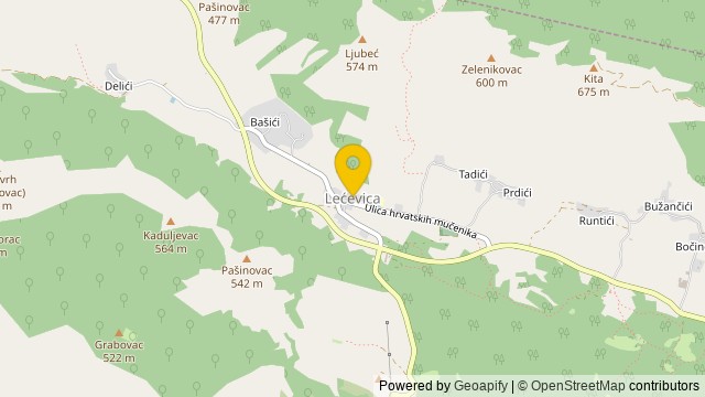 Položaj: Lećevica, Splitsko-dalmatinska - Parcela