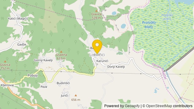 Položaj: Lokvičići, Splitsko-dalmatinska - Parcela
