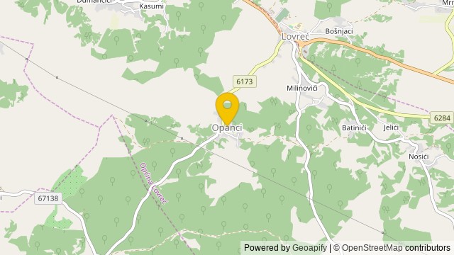 Lokalizacja: Opanci, Splitsko-dalmatinska - Dom