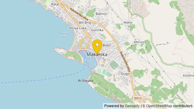 Posizione: Makarska, Splitsko-dalmatinska - Commerciale